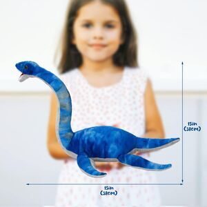 Auluda Plesiosaurus Plush Toy Dinosaur Stuffed Animal Throw Plushie